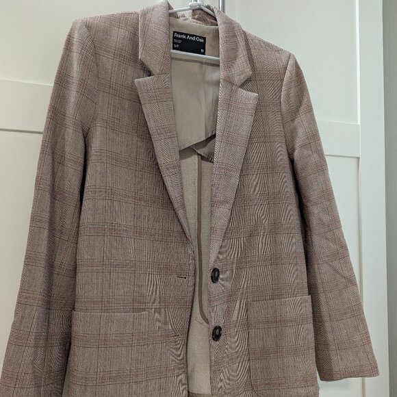 Classic Oversized Frank & Oak Blazer - Picture 1 of 5